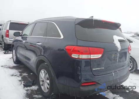 2016 Kia Sorento 2.4L Lx from USA, damaged, VIN 5XYPG4A39GG112908